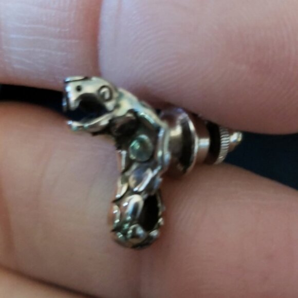 John Hardy Year of The Snake Pin. 925 Sterling Silver, Rare Authentic - Picture 7 of 8